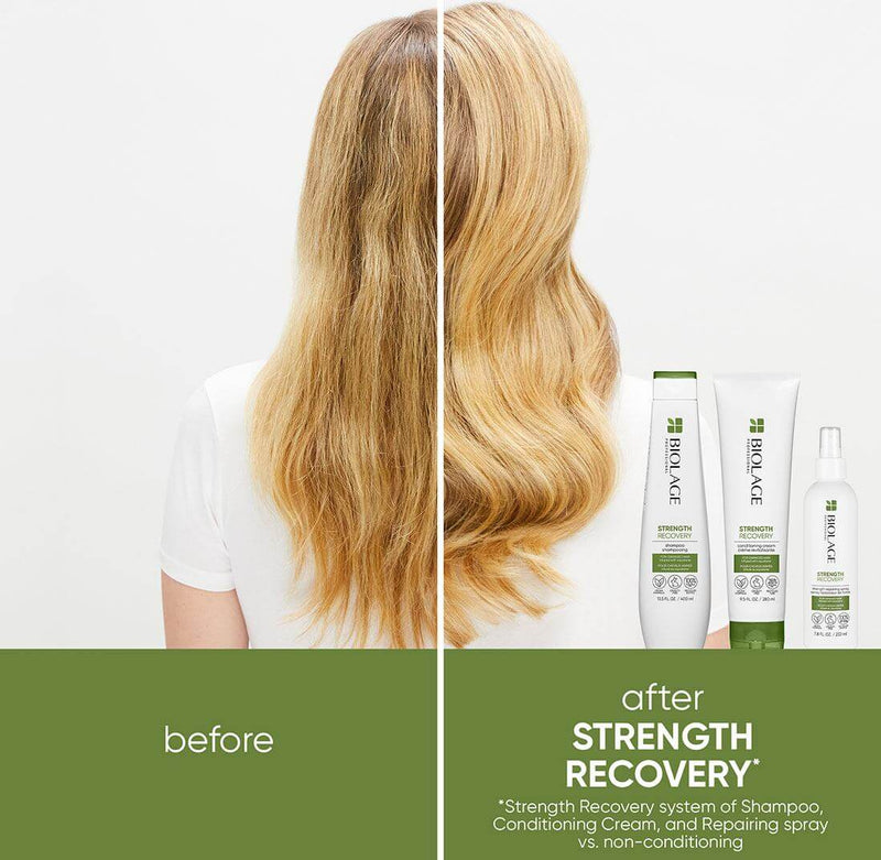 Biolage Strength Recovery Conditioning Cream 280ml - Salon Style