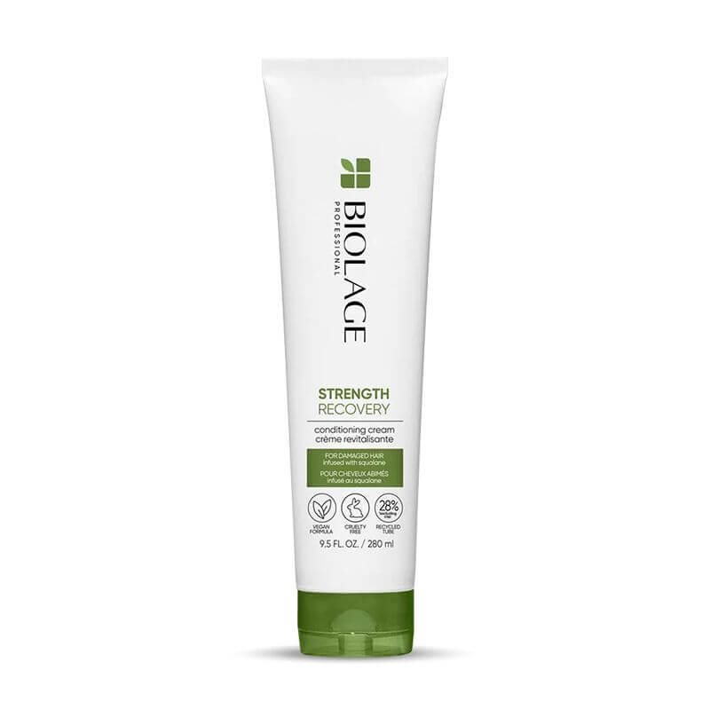 Biolage Strength Recovery Conditioning Cream 280ml - Salon Style