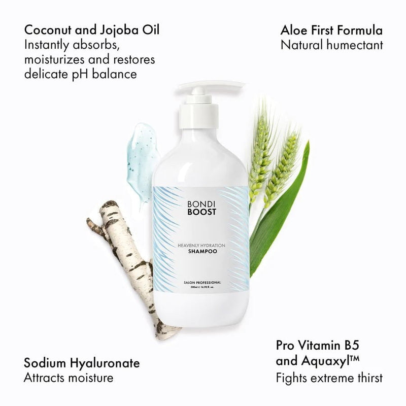 Bondi Boost Heavenly Hydration Shampoo and Conditioner 500ml Duo - Salon Style