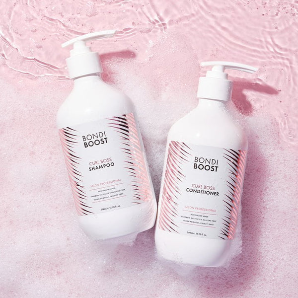 Bondi Boost Curl Boss Shampoo and Conditioner 500ml Duo - Salon Style