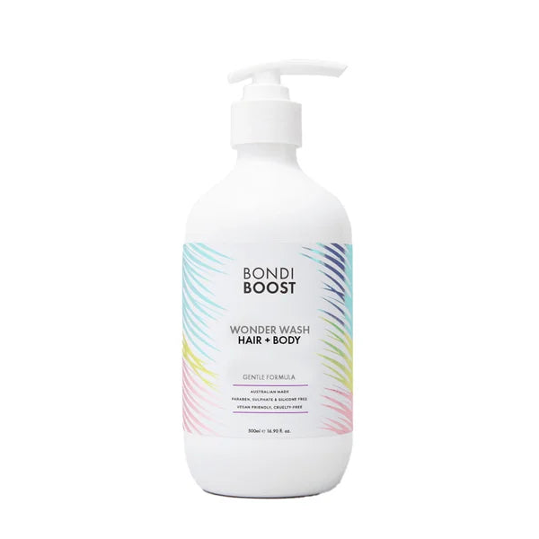 BondiBoost Kids Wonder Wash Hair + Body 500ml