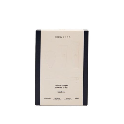 Brow Code At-Home Brow Tint Kit Light Brown