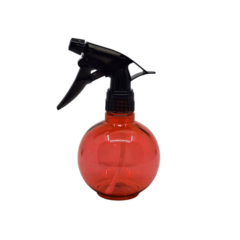 Santorini Bubble Water Spray Bottle Red
