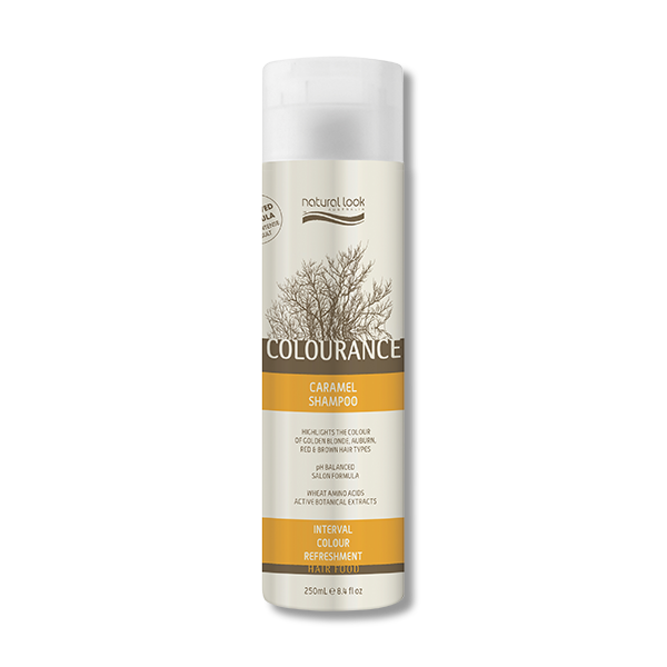 Natural Look Colourance Caramel Shampoo - 250ml-Natural Look-Beautopia Hair & Beauty