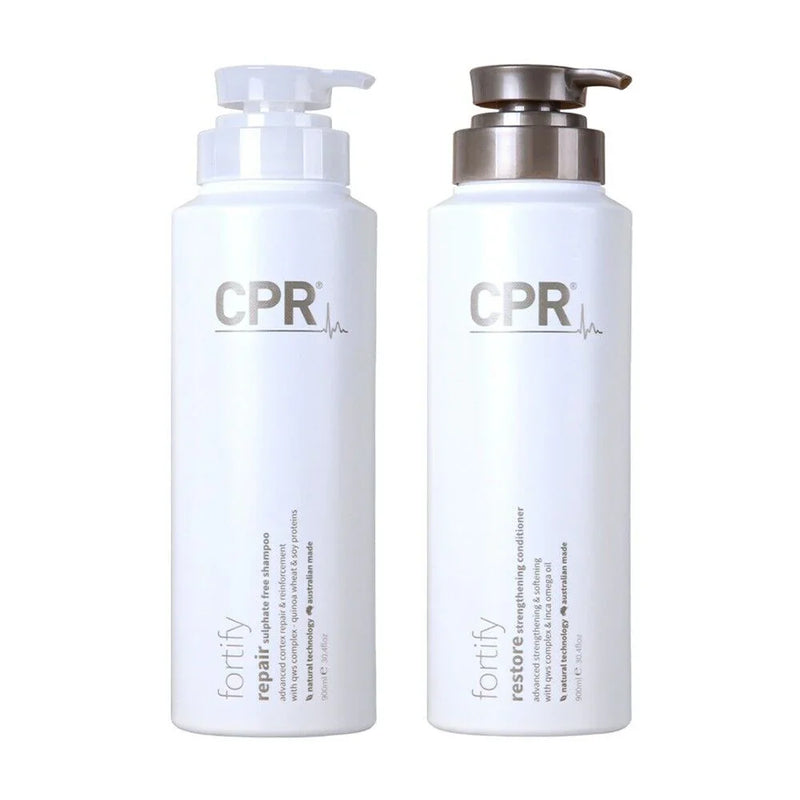 CPR Fortify Repair Shampoo & Restore Conditioner Duo 900ml