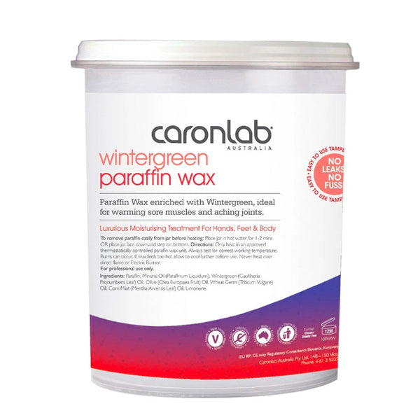 Caronlab Parrafin Wax Wintergreen 800ml - Beautopia Hair & Beauty