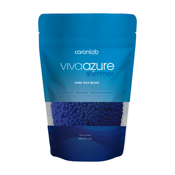 Caronlab Viva Azure Shimmer Hard Wax Beads 800g