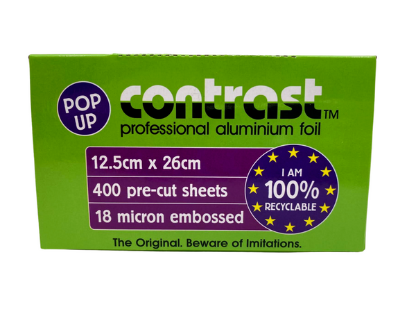 Contrast Professional Aluminium Foil - 18 Micron Pop up Foil - Beautopia Hair & Beauty