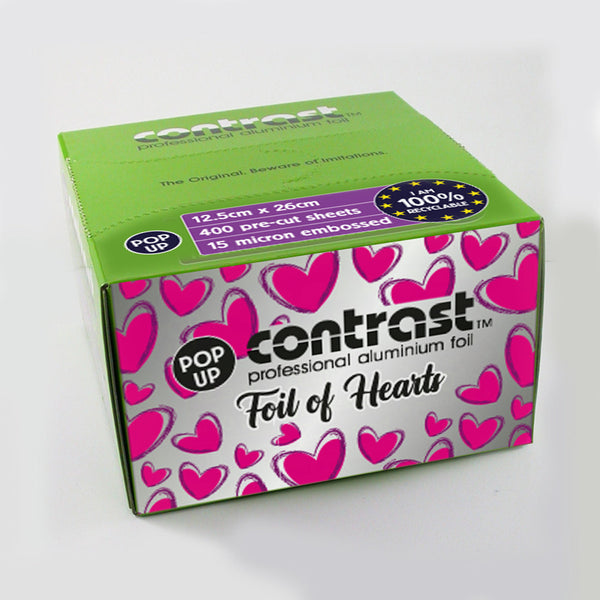 Contrast Professional Pop Up Foil Foil Of Hearts 400 Sheets