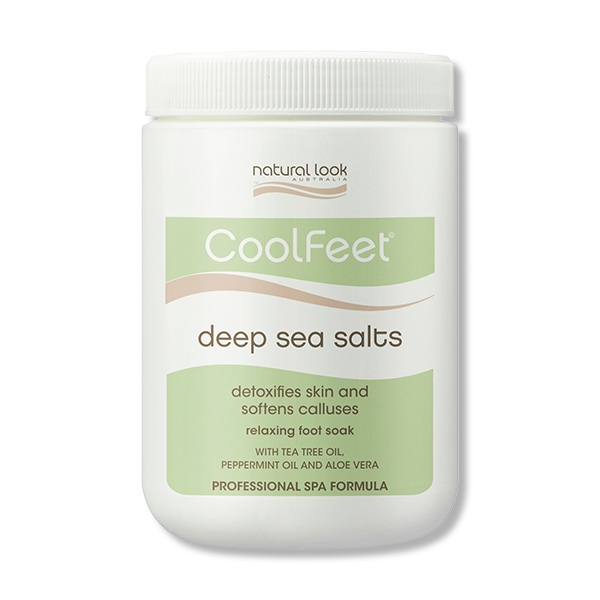 Natural Look Cool Feet Deep Sea Salts 1.2kg - Beautopia Hair & Beauty