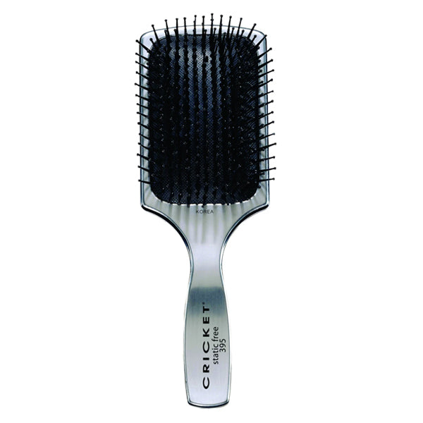 Cricket Visage Paddle Brush Silver