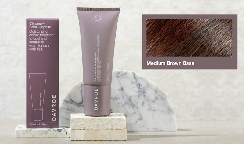 Davroe Chroma Colour Cool Graphite 200ml