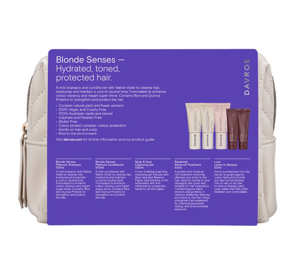 Davroe Blonde Senses Holiday Gift Bag