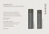 Davroe Complete Stronghold Hairspray 300g