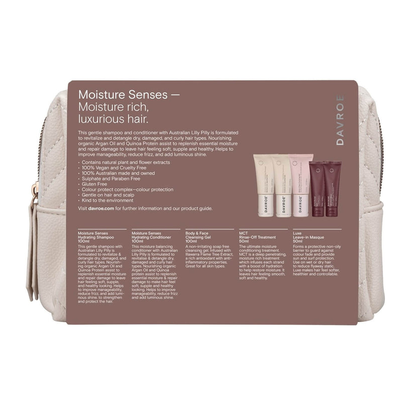 Davroe Moisture Senses Holiday Gift Bag