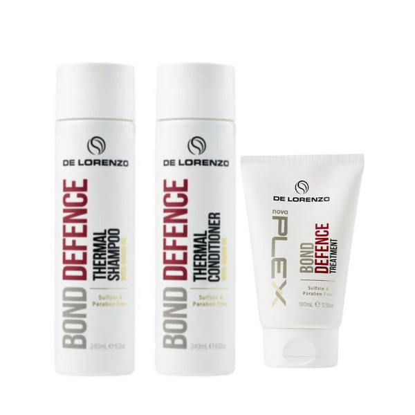 De Lorenzo Bond Defence Shampoo, Conditioner & Treatment Trio