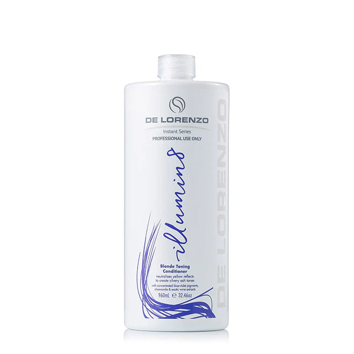De Lorenzo Instant Illumin8 Blonde Toning Conditioner 960ml (Trade Only)