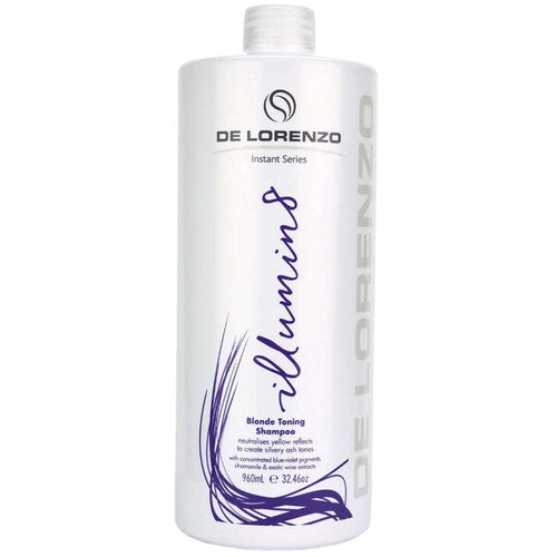 De Lorenzo Instant Illumin8 Blonde Toning Shampoo 960ml (Trade Only)
