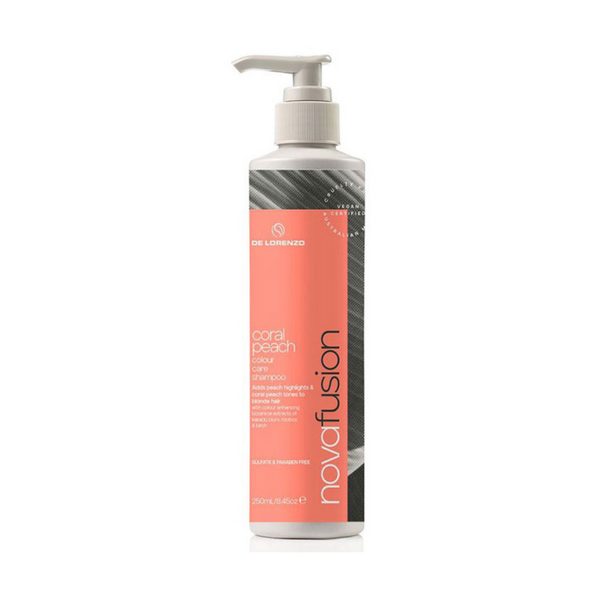 De Lorenzo Novafusion Coral Peach Shampoo 250ml