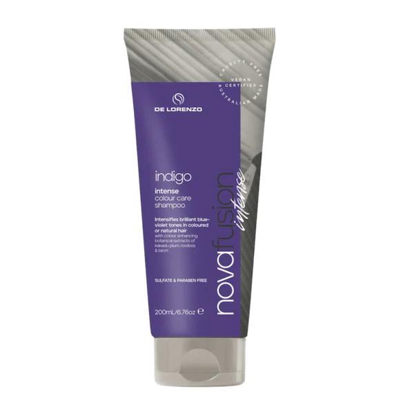 De Lorenzo Novafusion Colour Care Shampoo Intense Indigo 200ml
