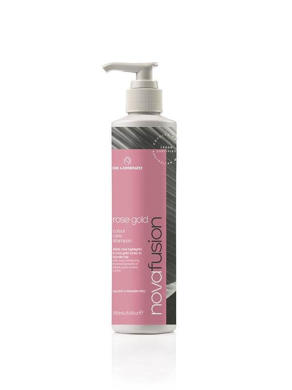 De Lorenzo Novafusion Rose Gold Shampoo 250ml