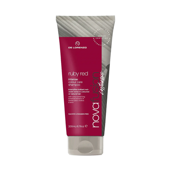 De Lorenzo Novafusion Colour Care Shampoo Intense Ruby Red 200ml