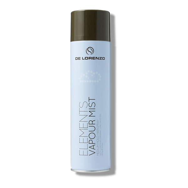 De Lorenzo Elements Vapour Mist Medium Hold Hairspray- 400g-De Lorenzo-Beautopia Hair & Beauty