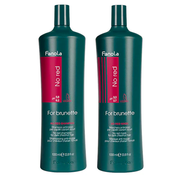 Fanola No Red For Brunettes Supersize Duo 1 Litre