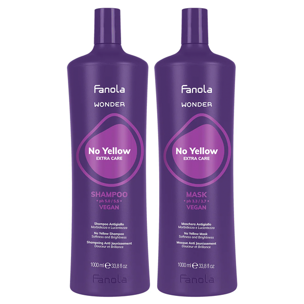 Fanola Wonder No Yellow Soft And Shine Supersize Duo 1L