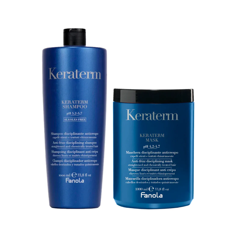 Fanola Keraterm Anti-Frizz Supersize Duo 1 Litre