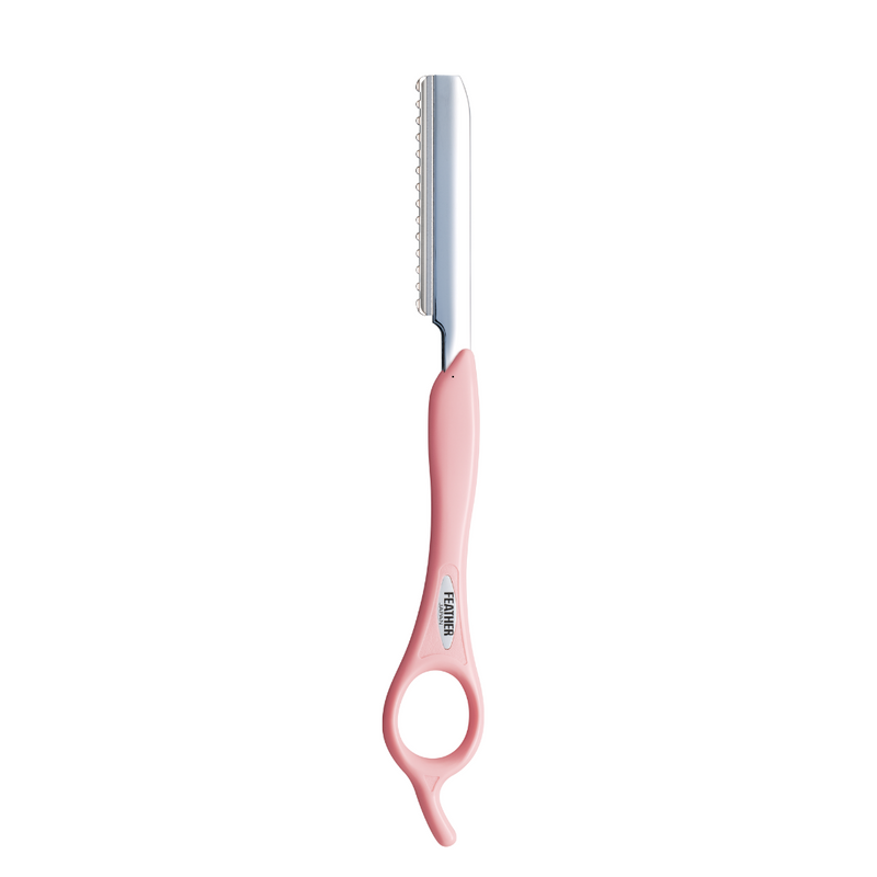 Feather Precision Cutting & Styling Razor Baby Pink