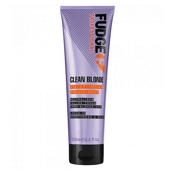 Fudge Clean Blonde Violet Toning Conditioner 250ml - Beautopia Hair & Beauty