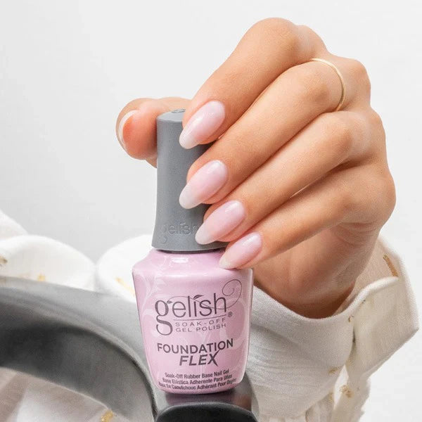 Gelish Foundation Brush On Flex Gel Light Pink 15ml