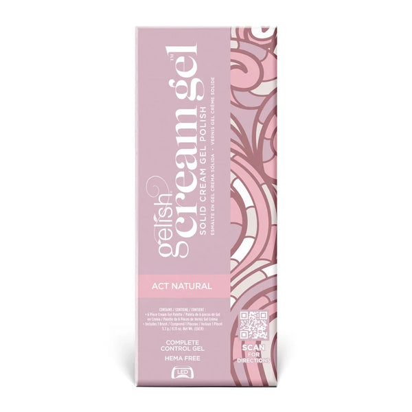 Gelish Cream Gel Solid Cream Gel Polish Palette Act Natural