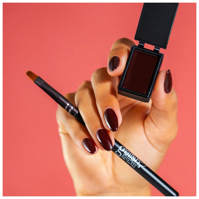 Gelish Cream Gel Solid Cream Gel Polish Palette Getting Reddy