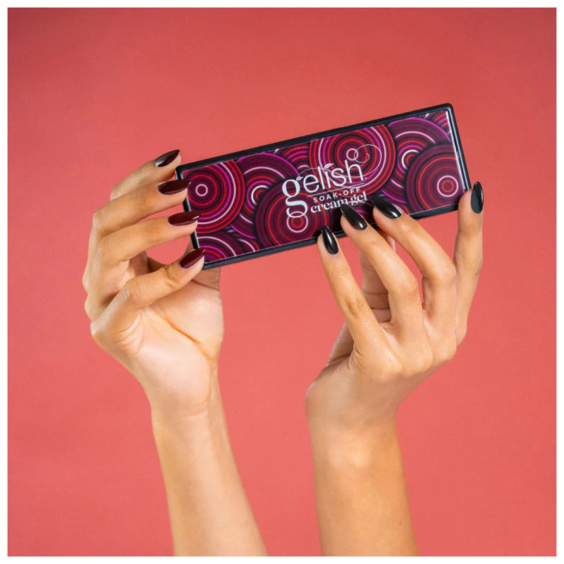 Gelish Cream Gel Solid Cream Gel Polish Palette Getting Reddy