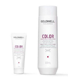Goldwell DualSenses Color Brilliance Shampoo & Radiance Balm Travel Duo - Salon Style