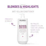 Goldwell Dualsenses Blondes & Highlights Anti Yellow Conditioner 1 Litre