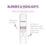 Goldwell Dualsenses Blondes & Highlights Anti Yellow Conditioner 300ml