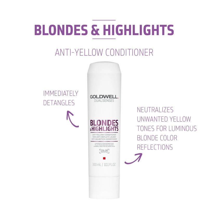 Goldwell Dualsenses Blondes & Highlights Anti Yellow Conditioner 300ml