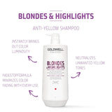 Goldwell Dualsenses Blondes & Highlights Anti Yellow Shampoo 1 Litre