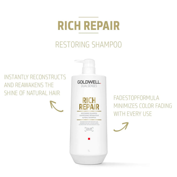 Goldwell Dualsenses Rich Repair Restoring Shampoo 1 Litre