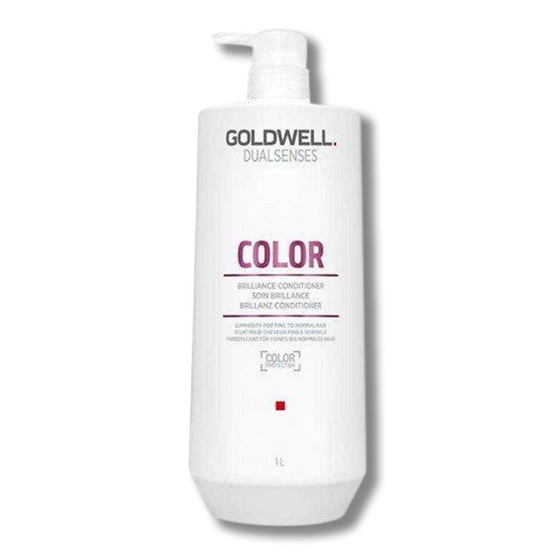 Goldwell Dual Senses Color Brilliance Conditioner 1 Litre - Beautopia Hair & Beauty