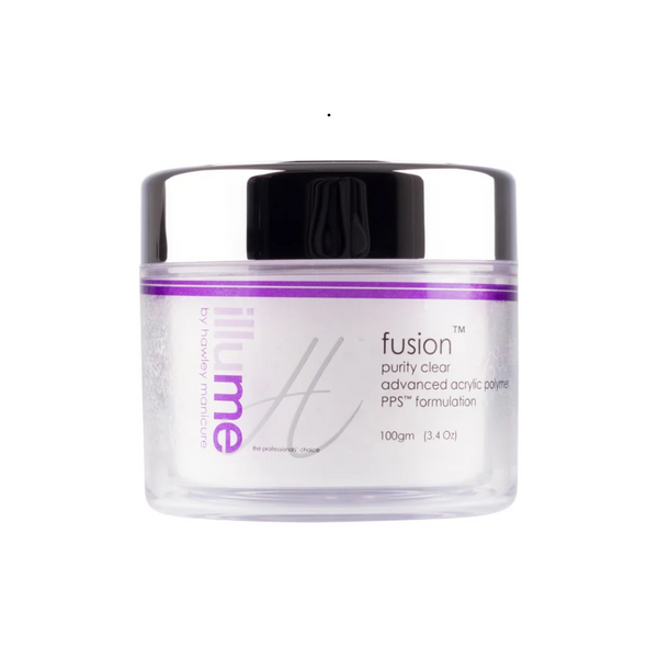Hawley Illume Fusion Polymer Acrylic Powder Purity Clear 100g