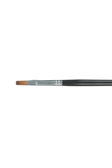 Hawley Pure Kolinsky Sable Flat Brush Size 6
