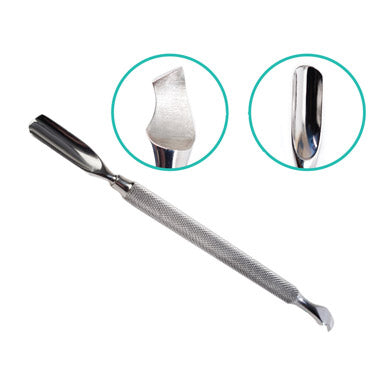 Hawley Stainless Steel Cuticle Knife & Pusher