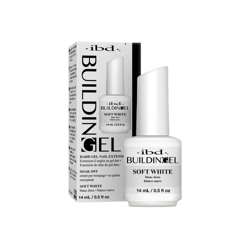 IBD Building Gel Hard Nail Extension Soft White 14g