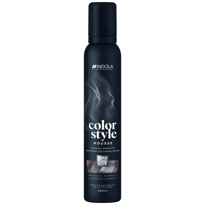 Indola Colour Style Mousse Anthracite 200ml