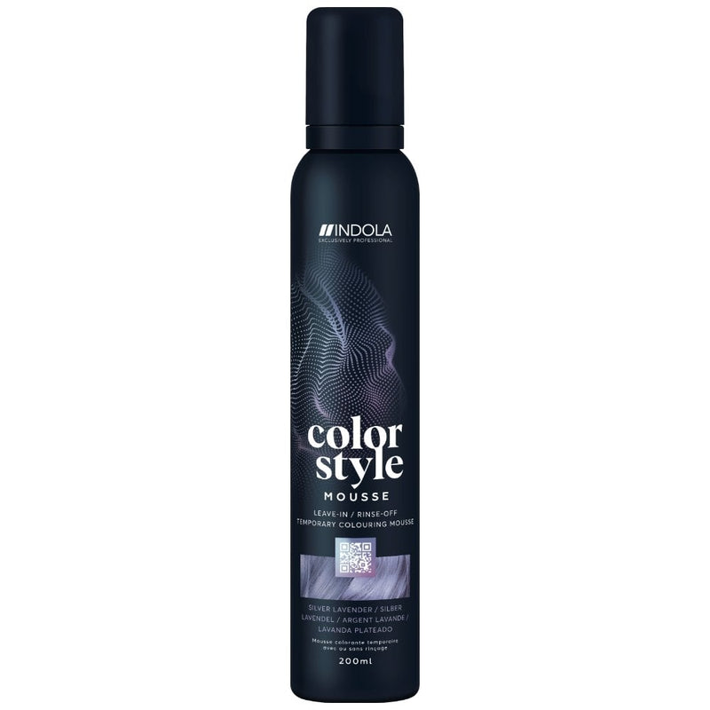 Indola Colour Style Mousse Silver Lavender 200ml