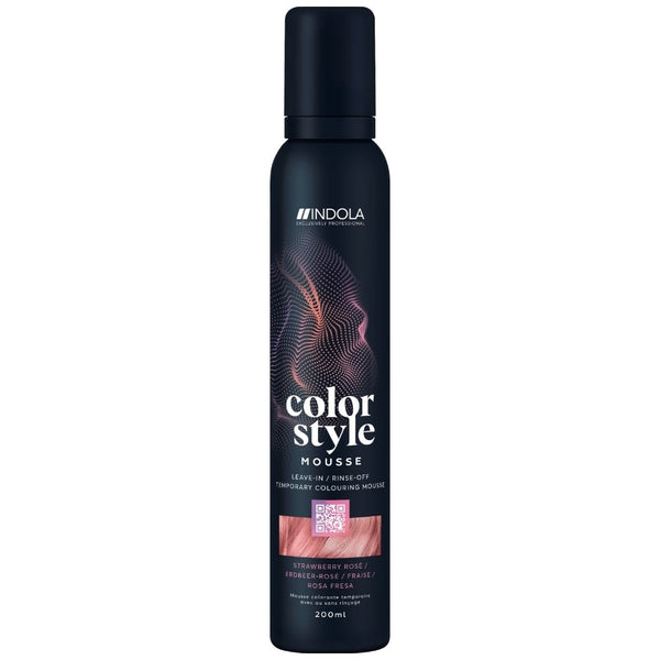 Indola Colour Style Mousse Strawberry Rose 200ml